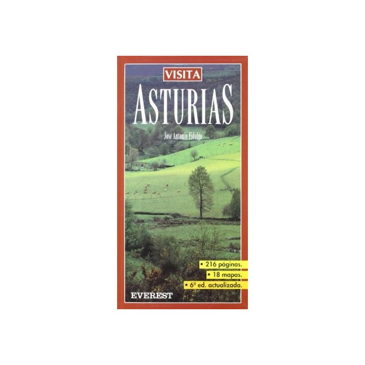 VISITA ASTURIAS. 216 páginas. 18 mapas. Tercera edición actualizada